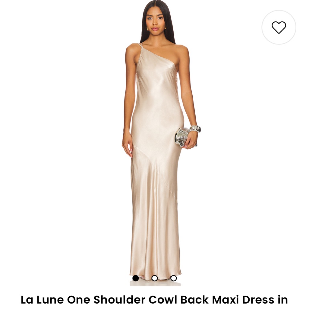 chinese dress ladies Shona Joy La Lune One Shoulder Cowl Back Maxi Dress in Black